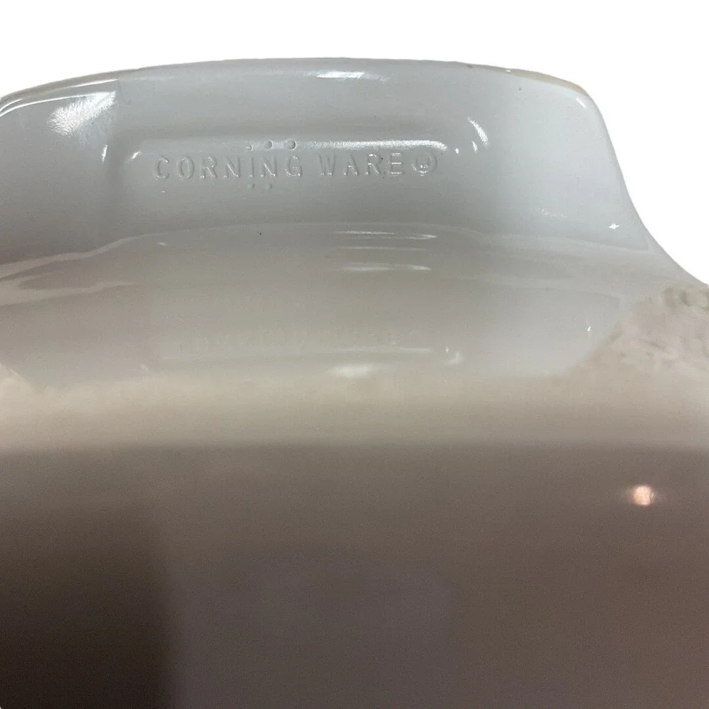 Corning Vintage Wild Flowers Casserole Dish wit Glass Pyrex‎ Lid  10.5
